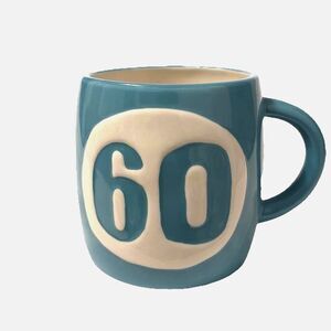 Hallmark 60 Birthday Mug I'm not old I'm EPIC Large Coffee Humor Birthday Teal